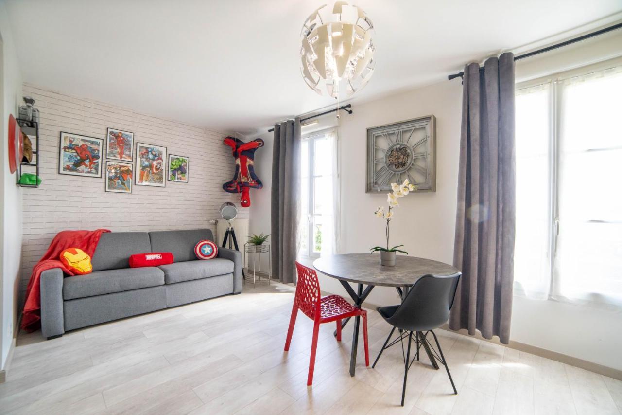 Air-Conditioned Apartment, Walking Distance To Disney - Disney Magical Homes, Paris 塞里斯 外观 照片