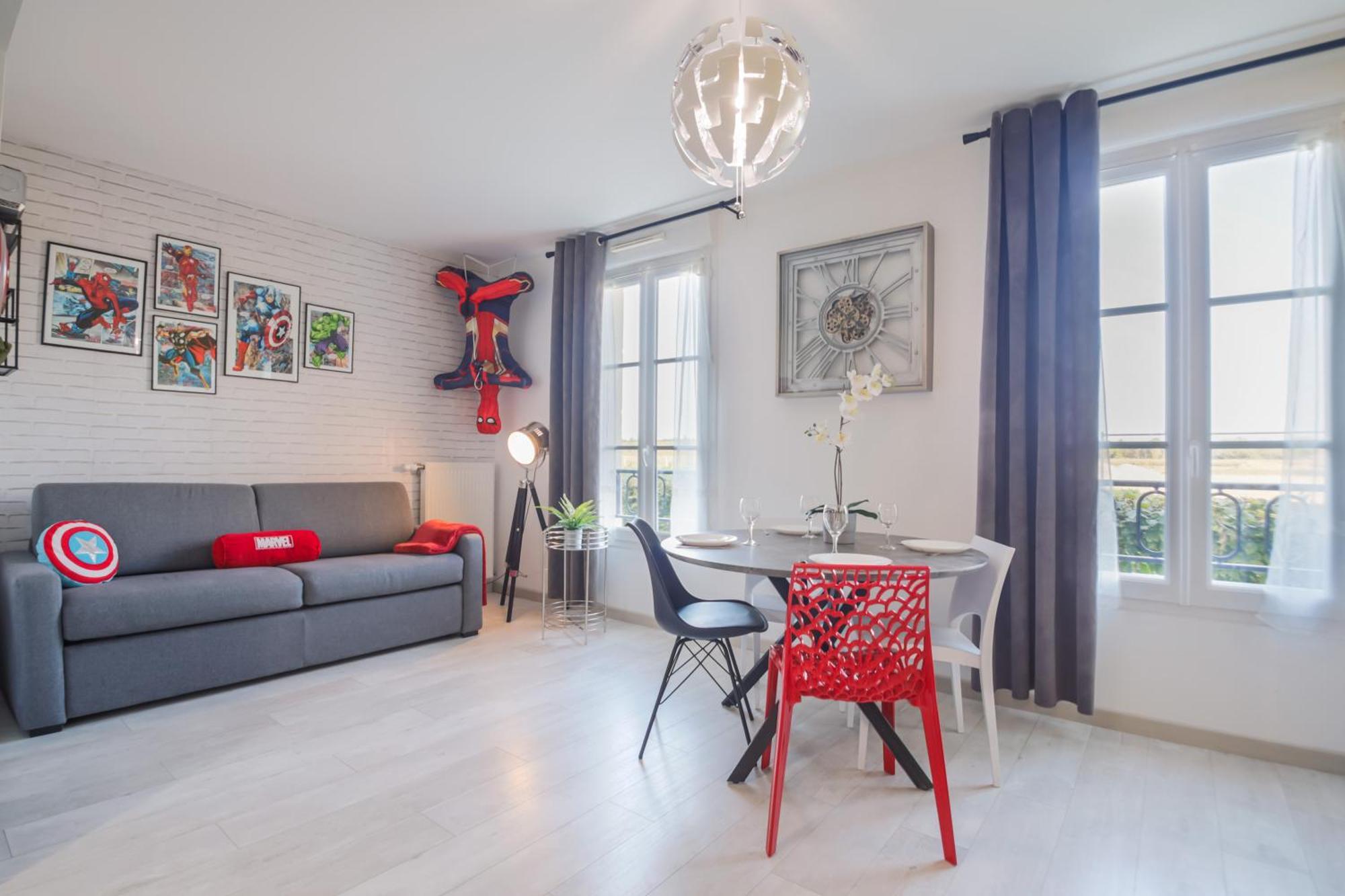 Air-Conditioned Apartment, Walking Distance To Disney - Disney Magical Homes, Paris 塞里斯 外观 照片