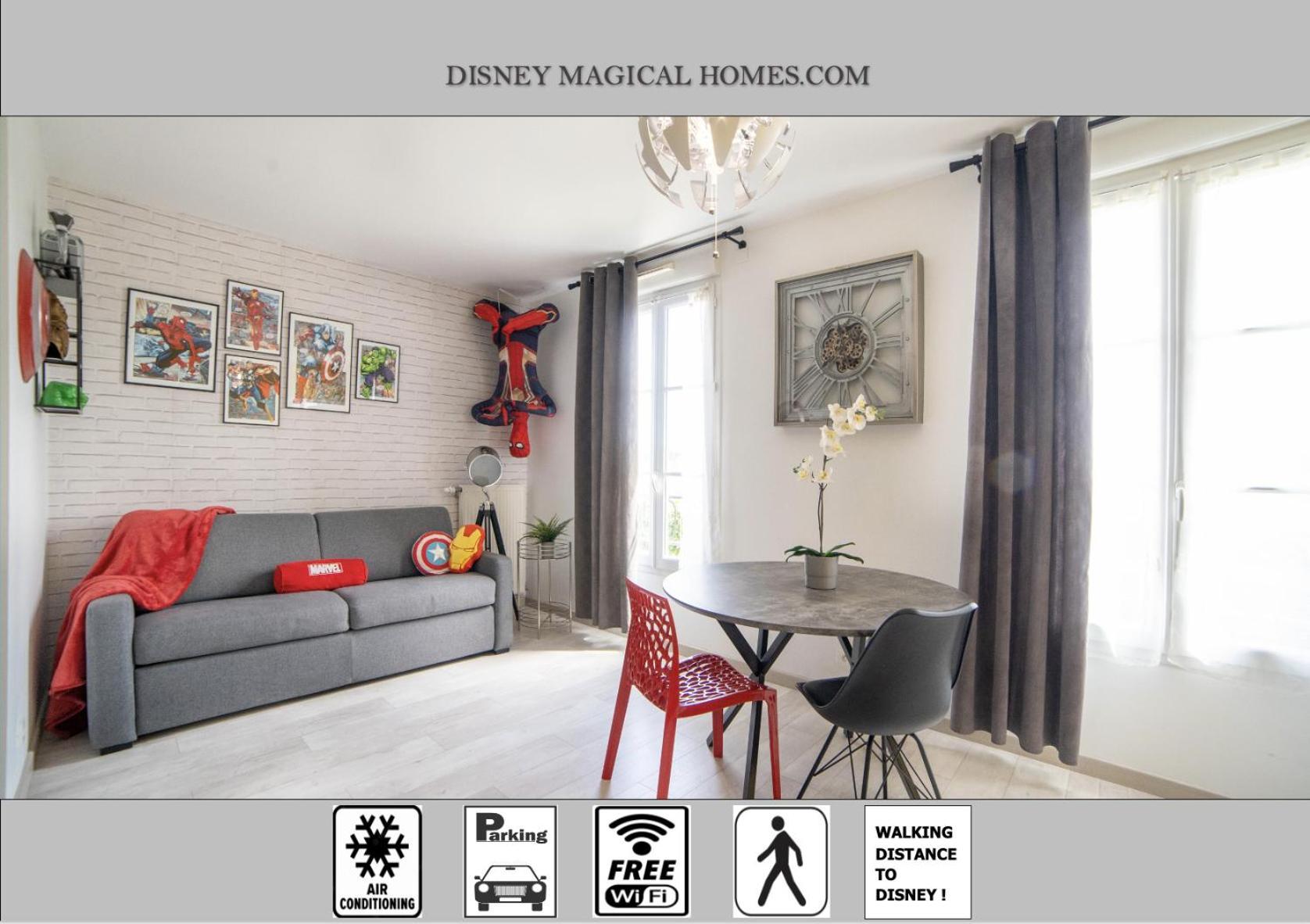Air-Conditioned Apartment, Walking Distance To Disney - Disney Magical Homes, Paris 塞里斯 外观 照片